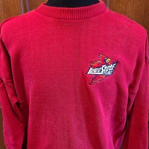Men's x-large Iowa State sweater in red
